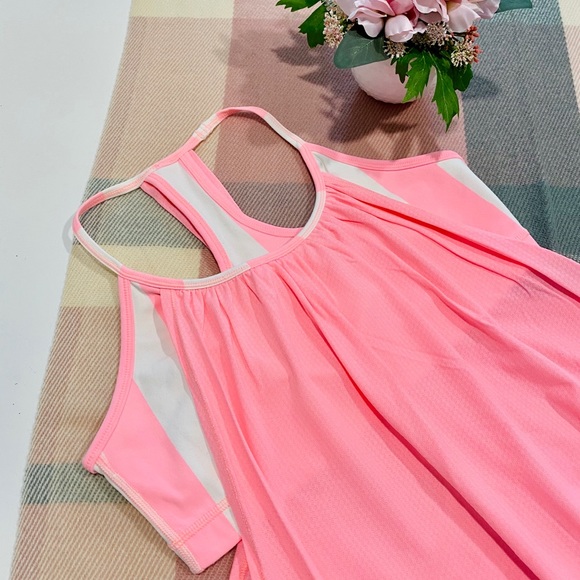 Lululemon No Limits Tank Bleached Coral Stripe - Picture 2 of 10